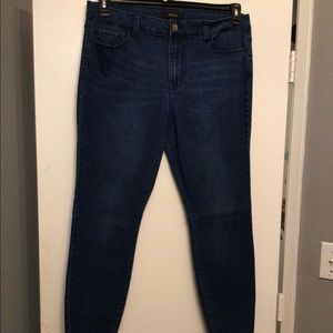Forever 21 Dark Blue Denim